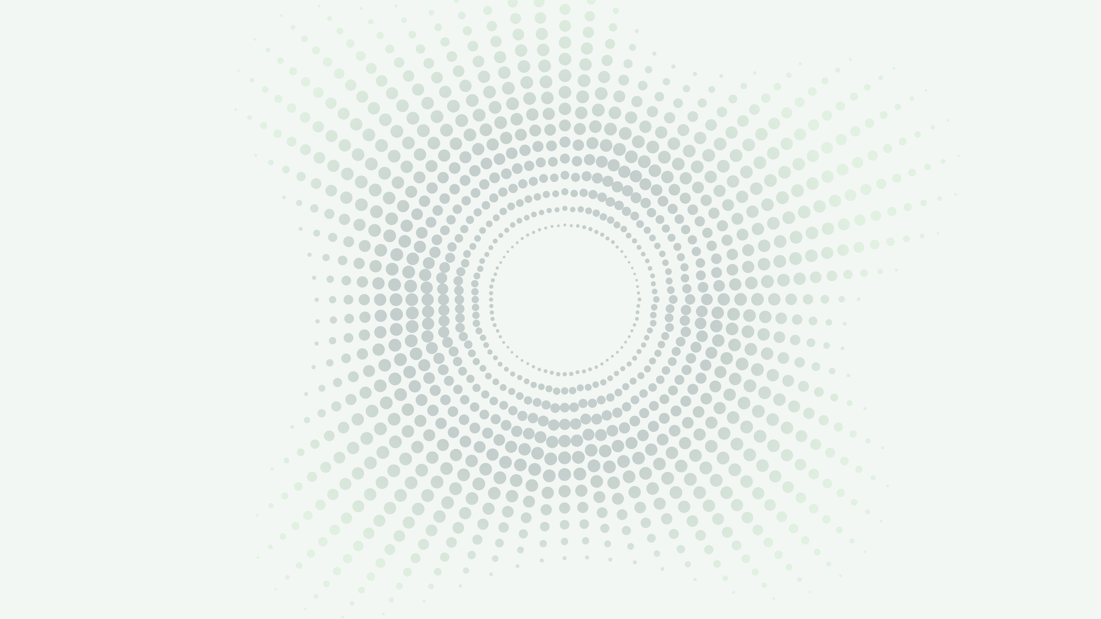 Radial dot pattern